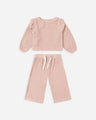 Quincy Mae Ruffle Cosy Set  QM564WMAX   Rose