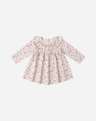 Quincy Mae Baby Girl Ruffle Collar Dress   QM573STIL   Garden
