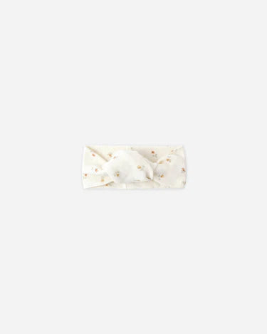 Quincy Mae Pointelle Knotted Headband   QMA017LOCK   Petit Fleur