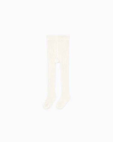 Quincy Mae Baby Girl Tights   QMA119REGN   Natural