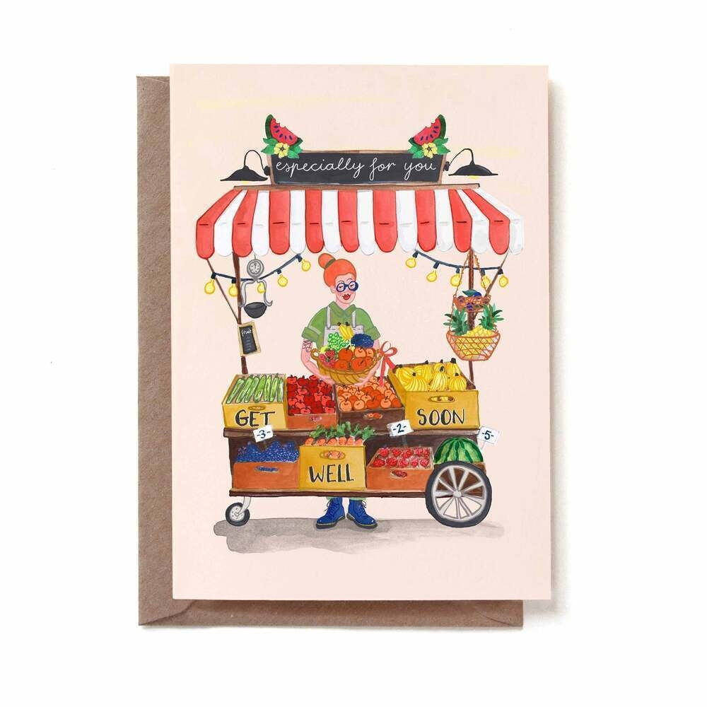 Paper E. Clips Get Well Fruit