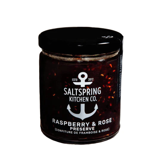 Salt Spring Raspberry and Rose Spread