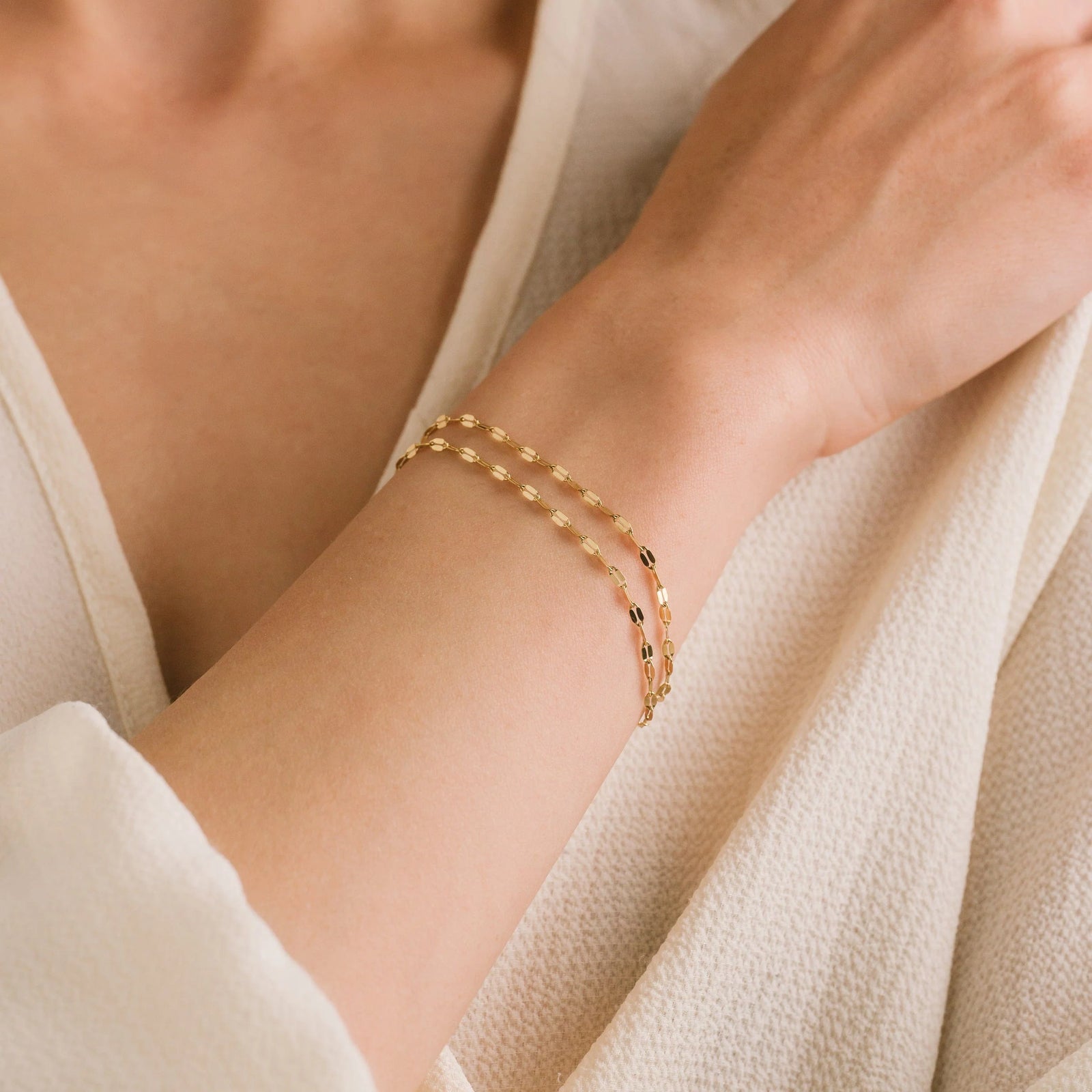 Lover's Tempo Ray Layered Bracelet - Gold