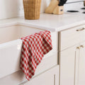 Linen Tales Red Gingham Kitchen Towel