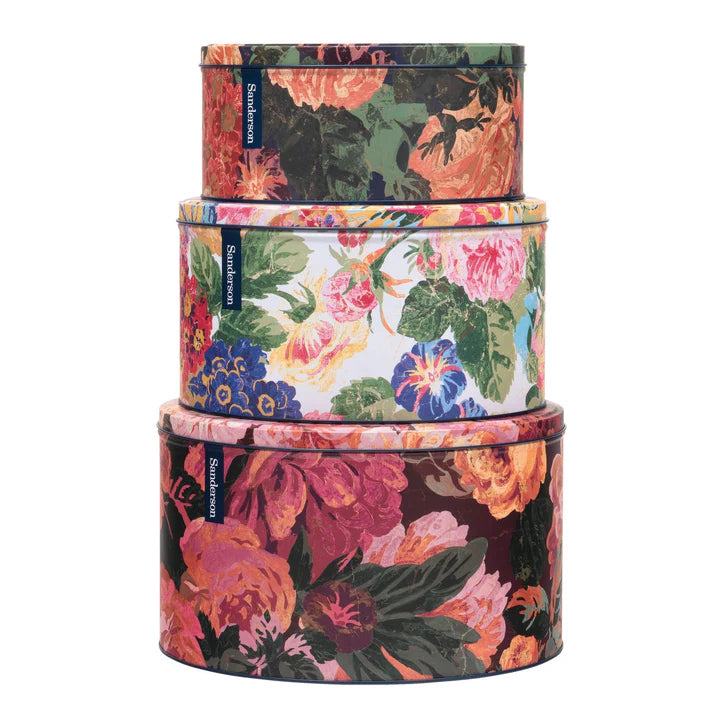 Sanderson Very Rose & Peony Tins