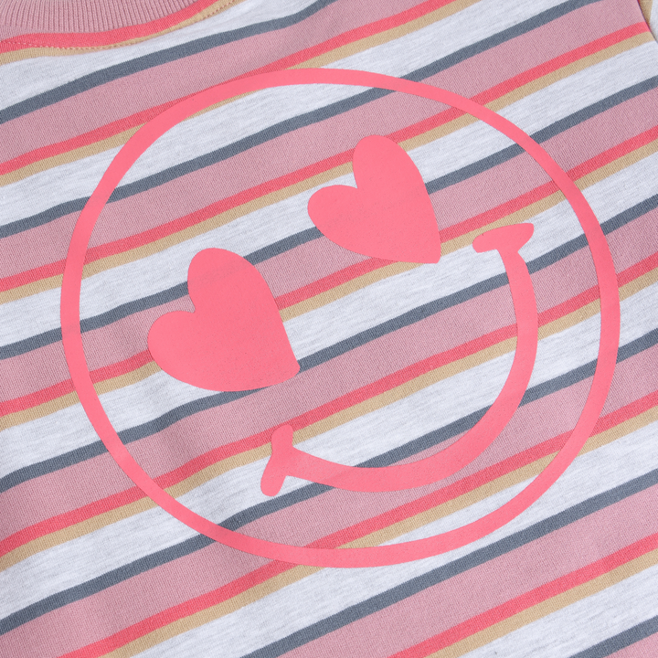 Daily Seven Girls Striped Long Sleeve Tee   930474-6008