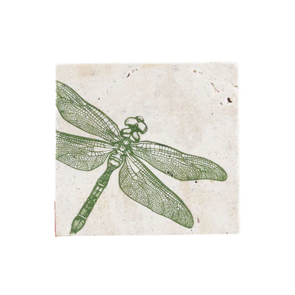 Selbrae House Stone Coaster  -  Dragonfly
