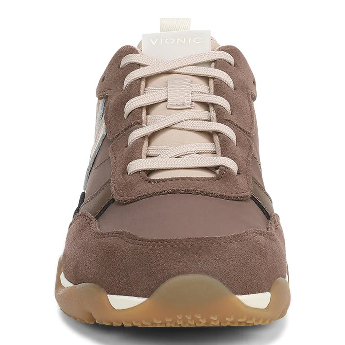 Vionic Walk Slim Glide Sneaker  -  Driftwood Brown