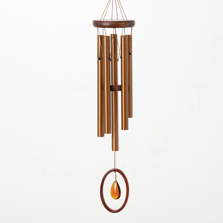 Woodstock Chimes Small Chimes of Crystal Silence  -  Bronze
