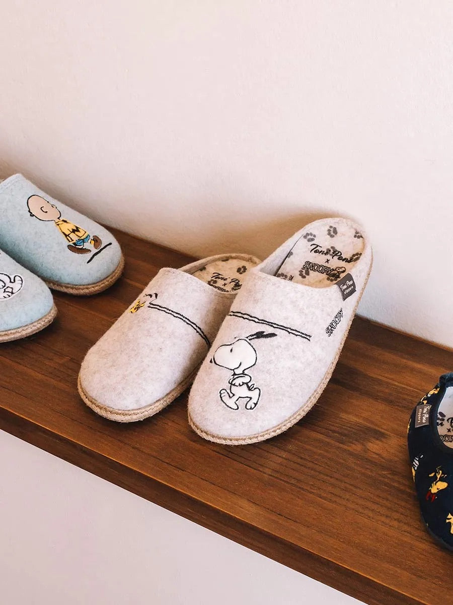 Toni Pons Snoopy Slipper Cru (Ecru)
