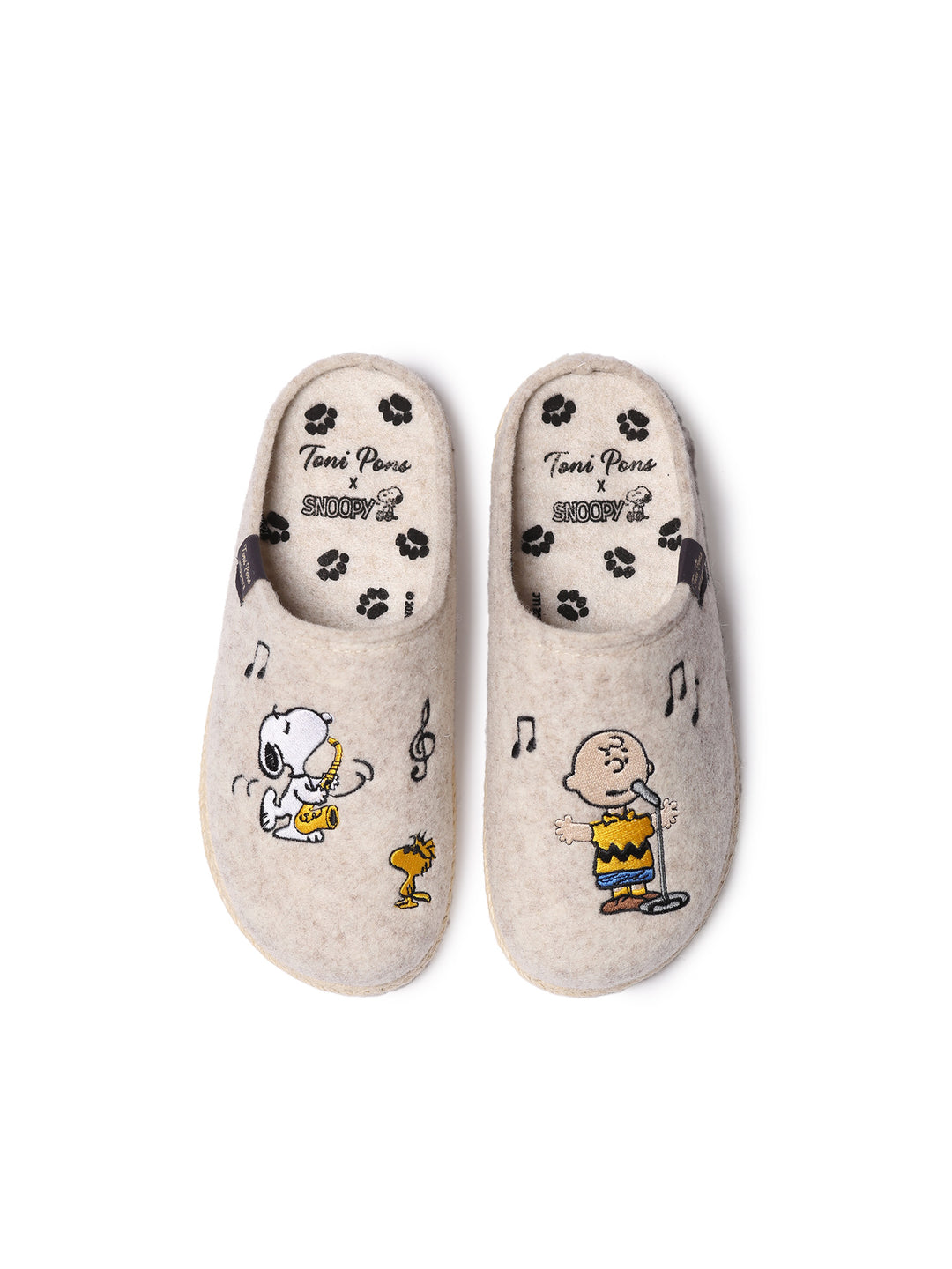 Toni Pons Snoopy Slipper (Milk)