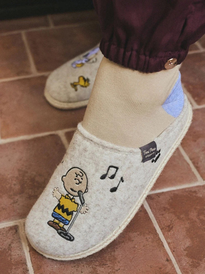 Toni Pons Snoopy Slipper (Milk)