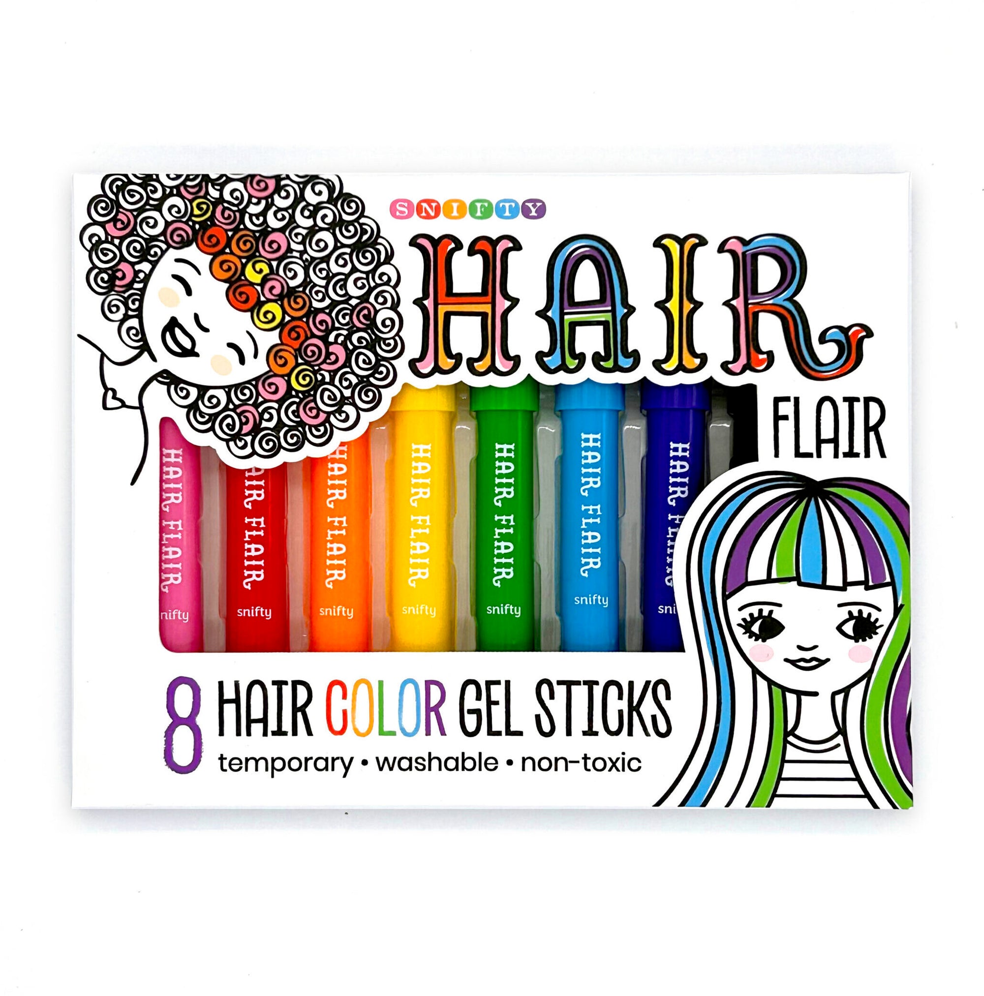 Snifty Hair Flair Color Gel Sticks