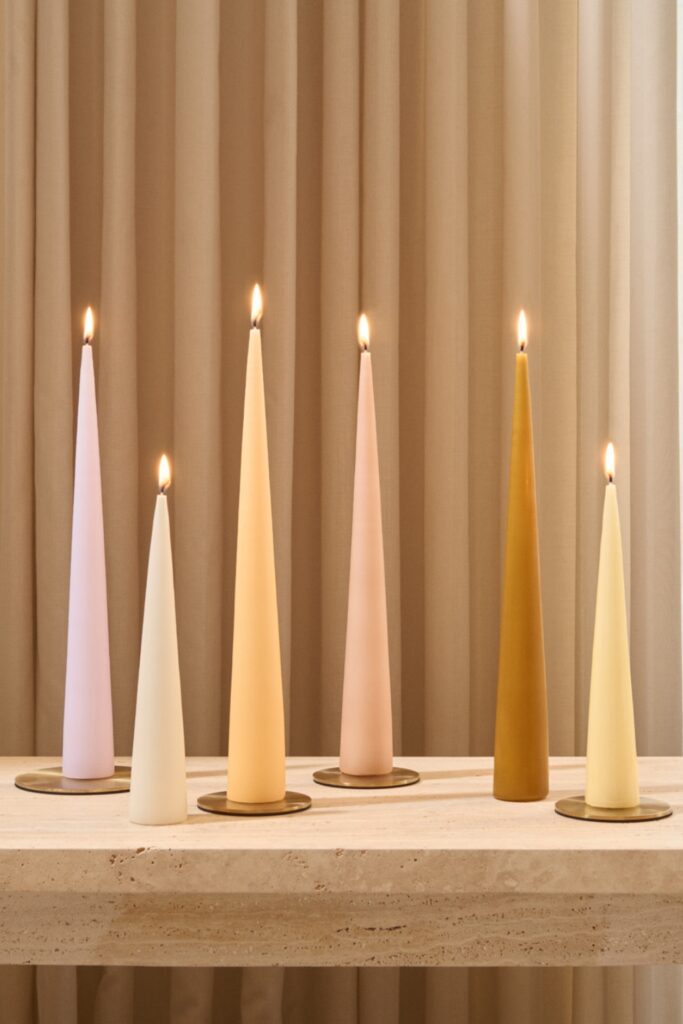 Ester & Erik Cone Candles - 14"