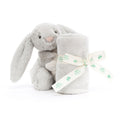 Jellycat Bashful Bunny Soother  STH4BS  Silver