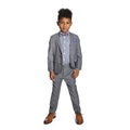 Appaman Mod Suit Pant  W8SUP2   Grey/Blue Yonder