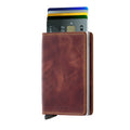 Secrid Slimwallet Vintage Brown-Silver  SV