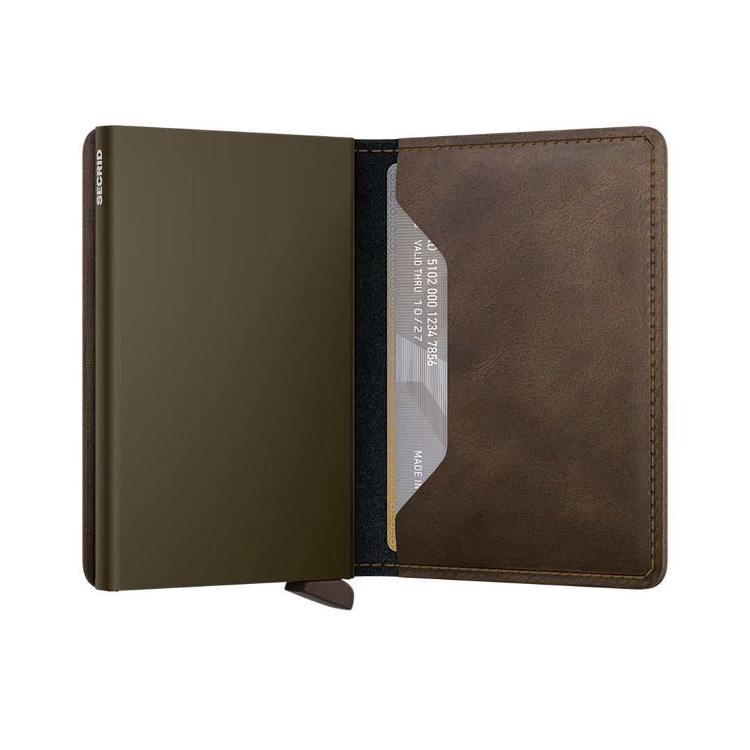 Secrid Slimwallet   SV  Vintage Oak