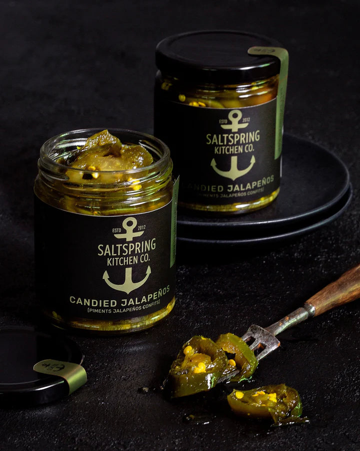 Salt Spring Candied Jalapenos