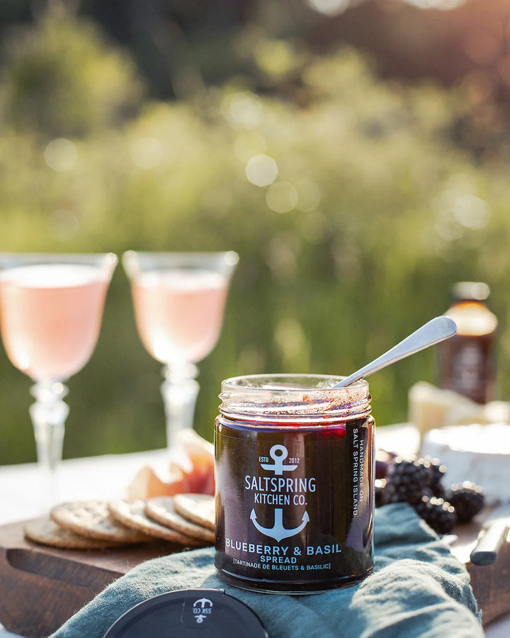 Saltspring Blueberry & Basil Spread