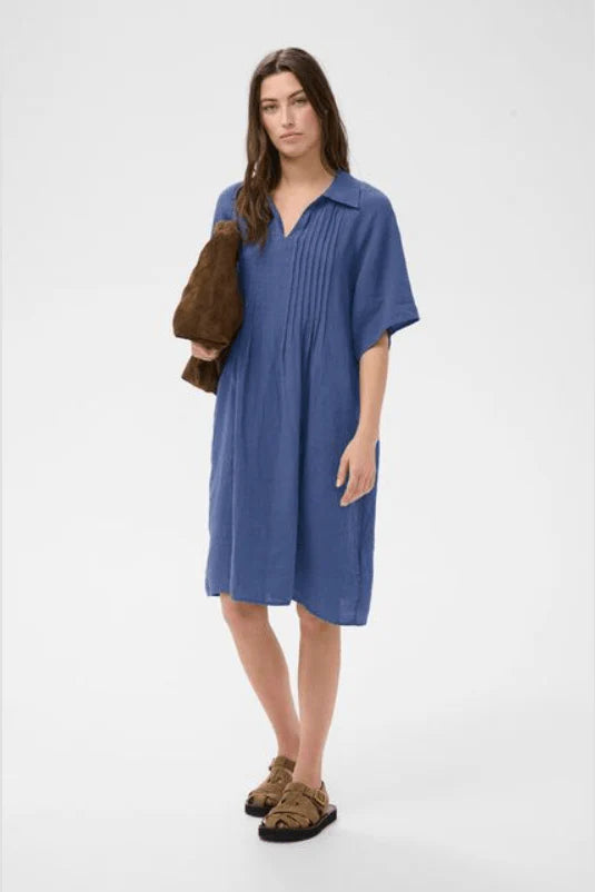 Part Two Ayla Dress  30310415  Blue Indigo