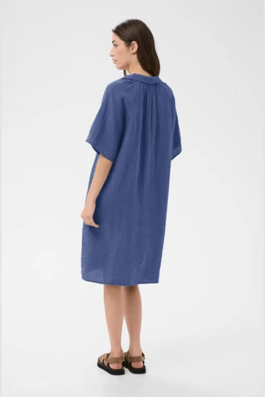 Part Two Ayla Dress  30310415  Blue Indigo