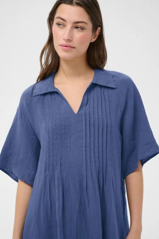 Part Two Ayla Dress  30310415  Blue Indigo