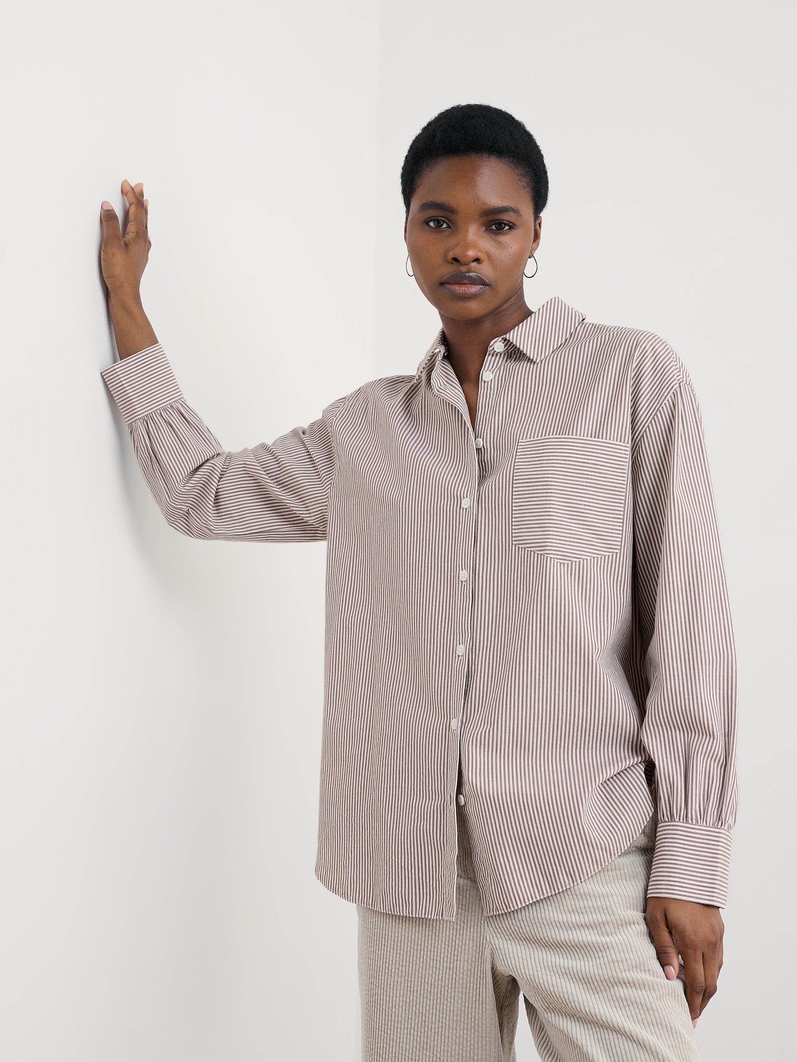 Seasalt Sea Path Shirt - Elderberry