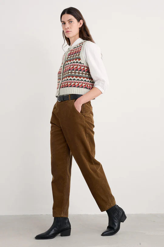 Seasalt Cord Trethorne Trouser - Gully