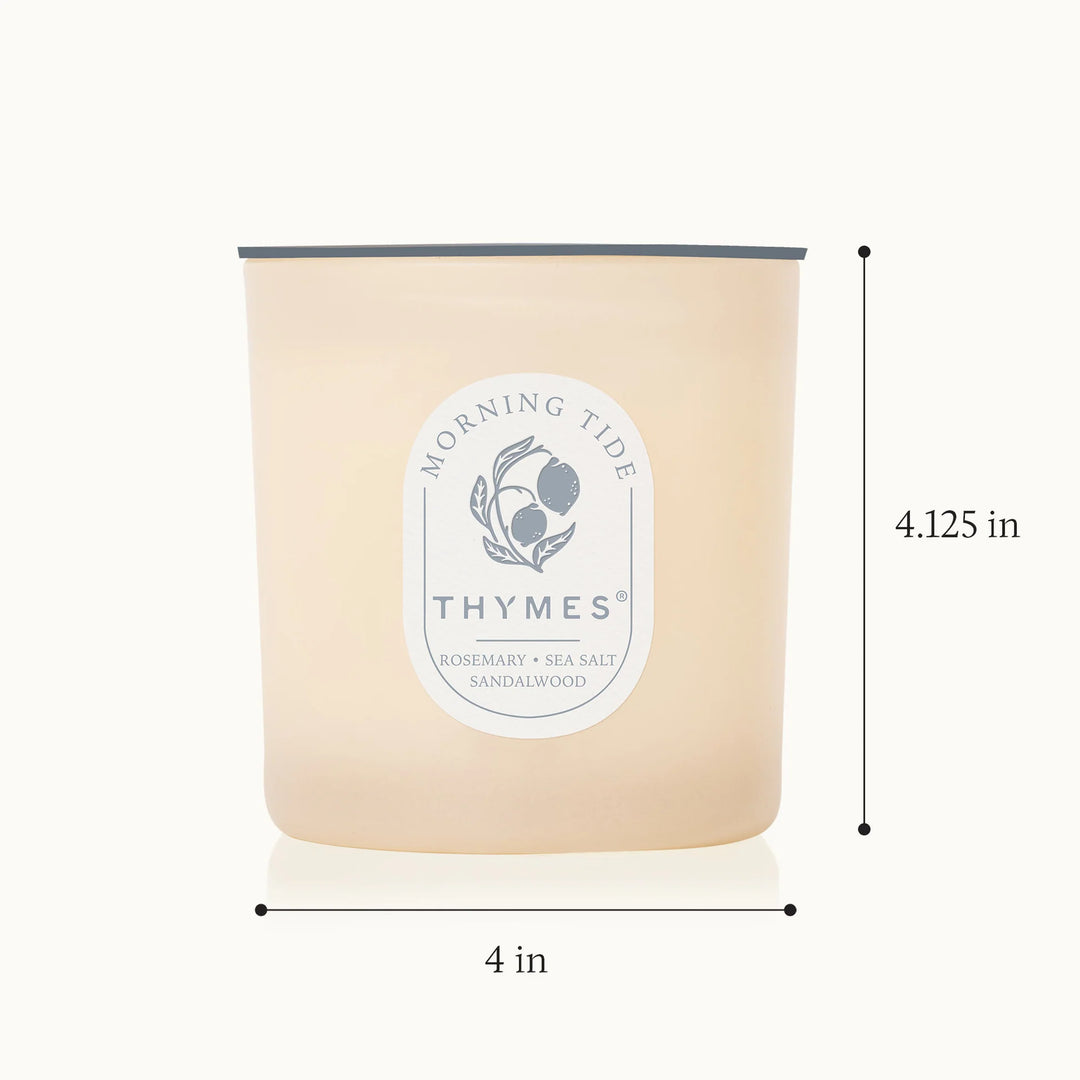 Thymes The Hours Edit 2 Wick Candle  -  Morning Tide