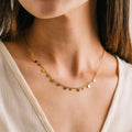 Lovers Tempo Solar Necklace - Gold