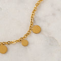 Lovers Tempo Solar Necklace - Gold
