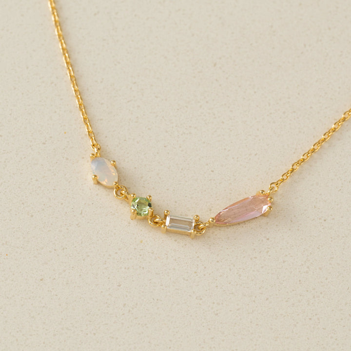 Lovers Tempo Sonata Jewel Necklace - Opal