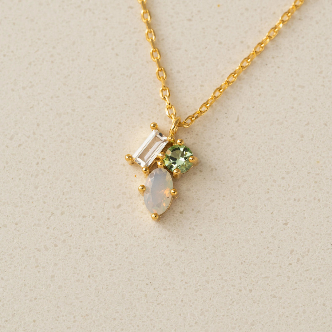 Lovers Tempo Sonata Pendant Opal Necklace