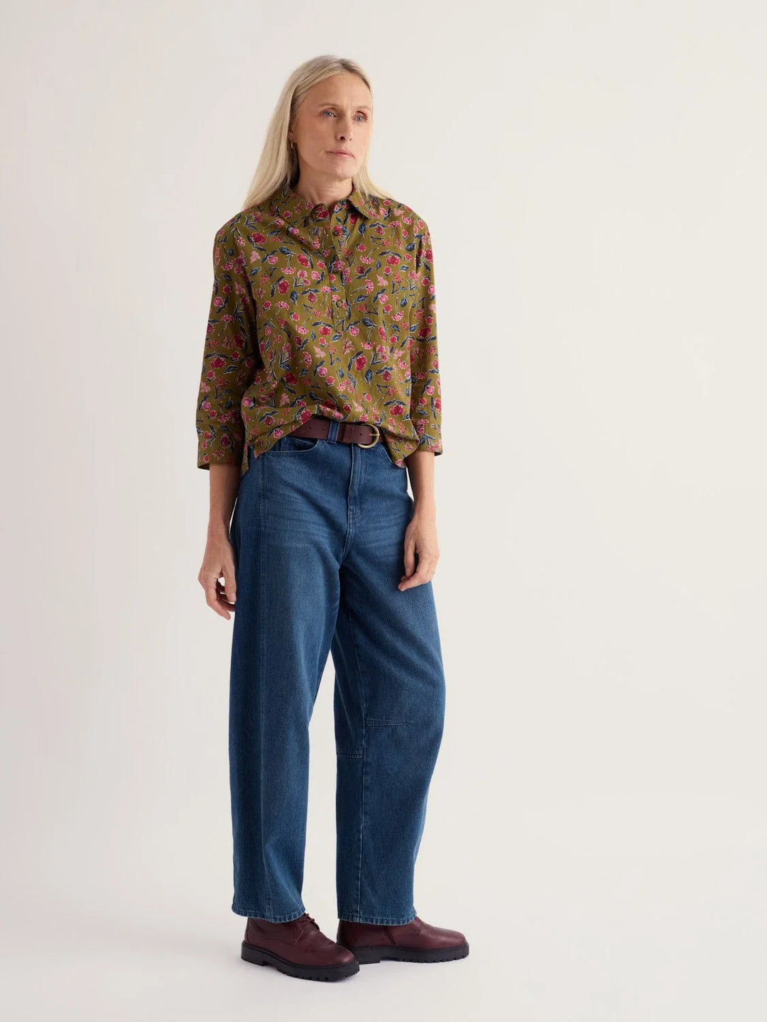 Seasalt St Keverne Shirt  38422  Plant Cuttings Fern Moss