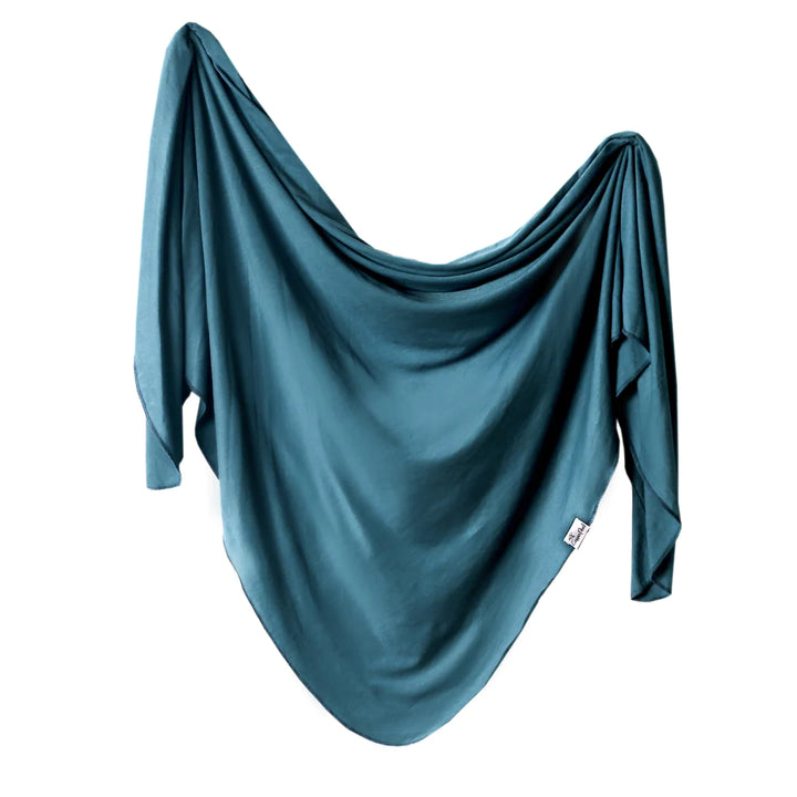 Copper Pearl Swaddle Blanket  Steel  X002GT4193 *