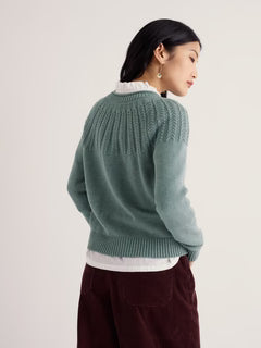 Seasalt Stone Chat Pullover  28423  LIchen