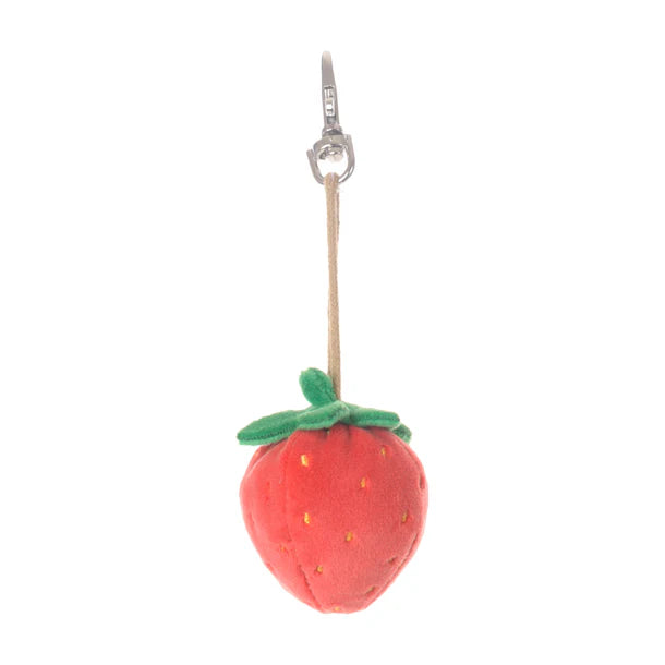 Bukowski Bag Charms  Cherry, Strawberry Pink, and Strawberry Red