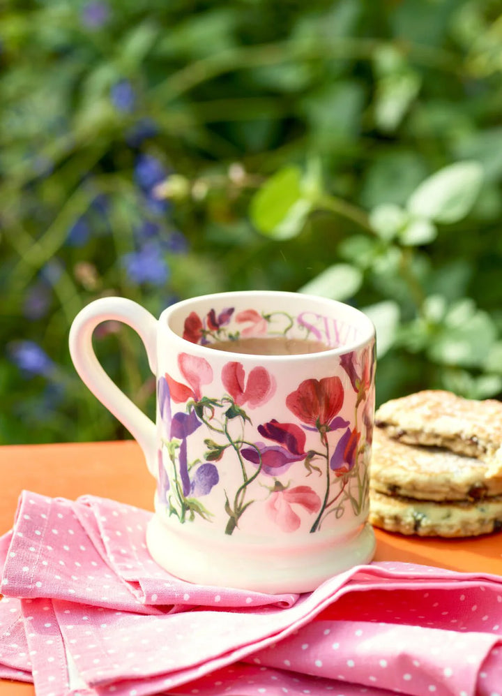 Emma Bridgewater Sweet Pea 1/2 pt. Mug