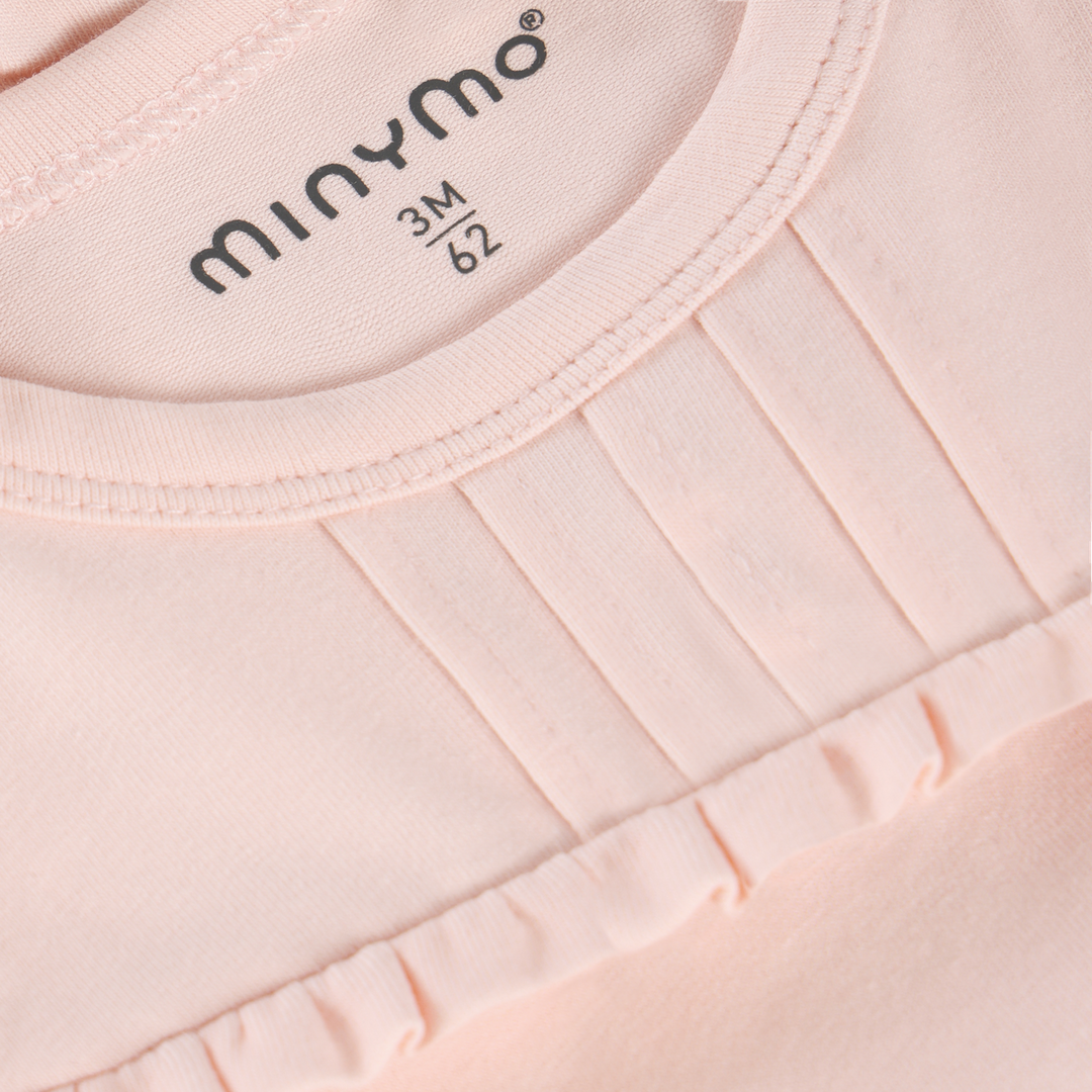Minymo Baby Girl Shortsleeve Bodysuit   114300-5003