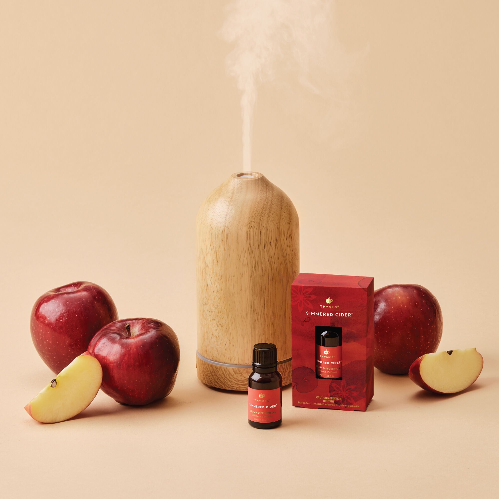 Thymes Simmered Cider Diffuser Oil.