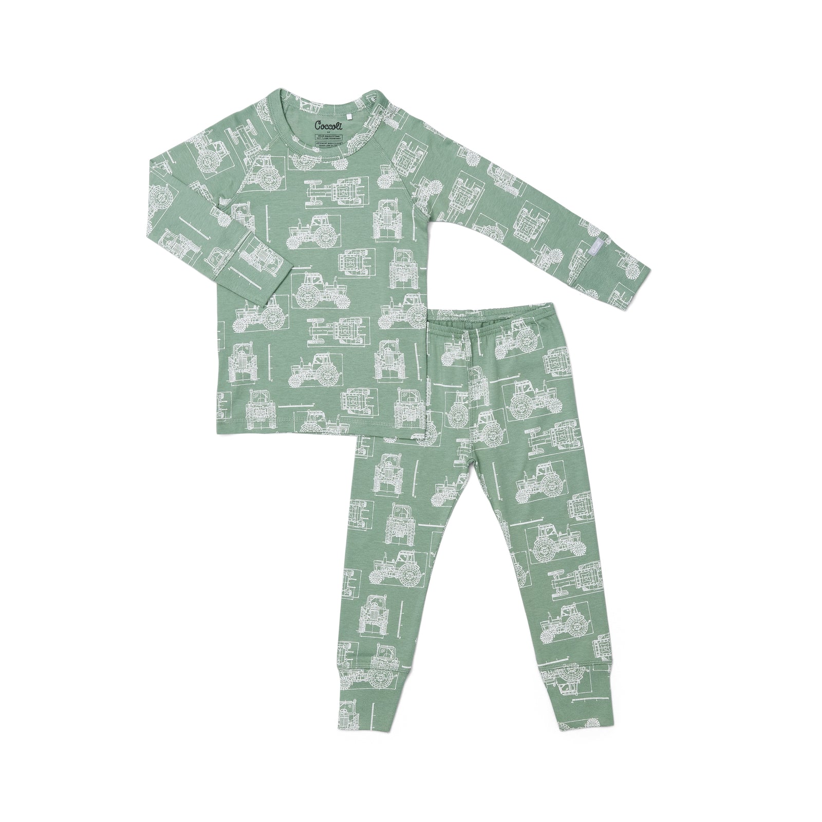 Coccoli Boys 2pce Pyjama Set  TLM5801-134  Green