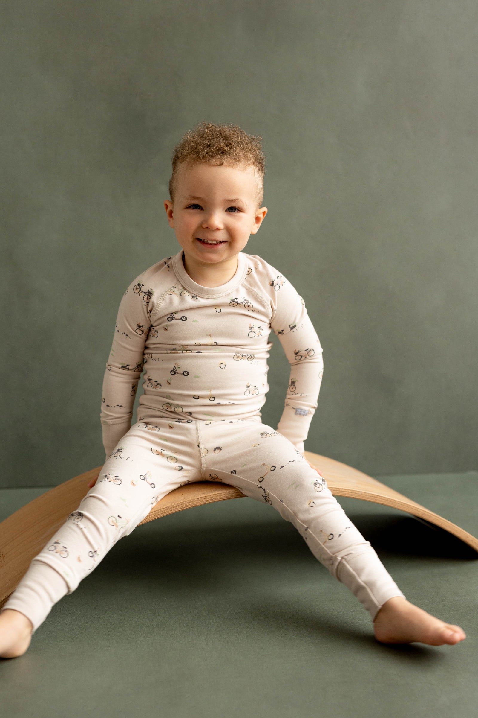 Coccoli 2pce Pyjama Set  TLM5832-223  Oatmeal