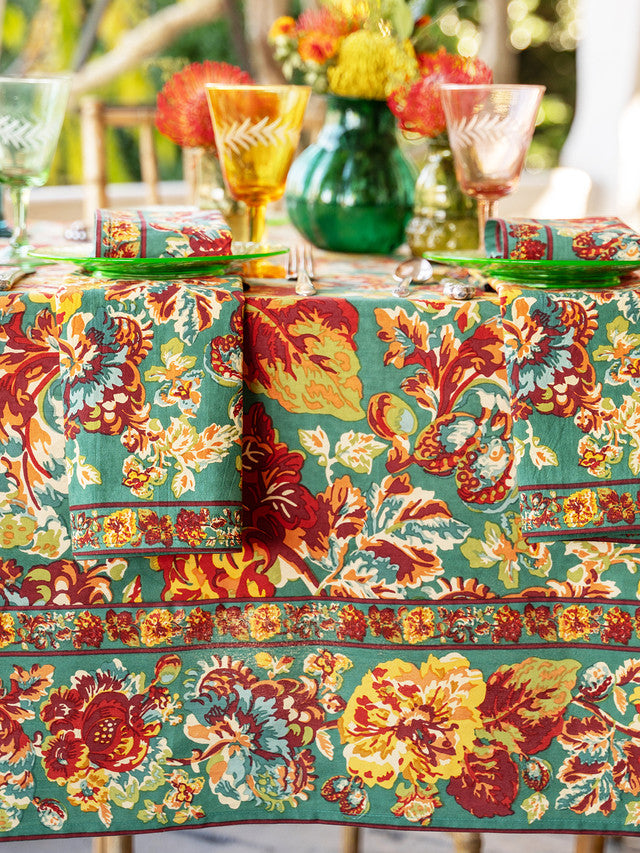 April Cornell Pomegranate Tablecloth Collection