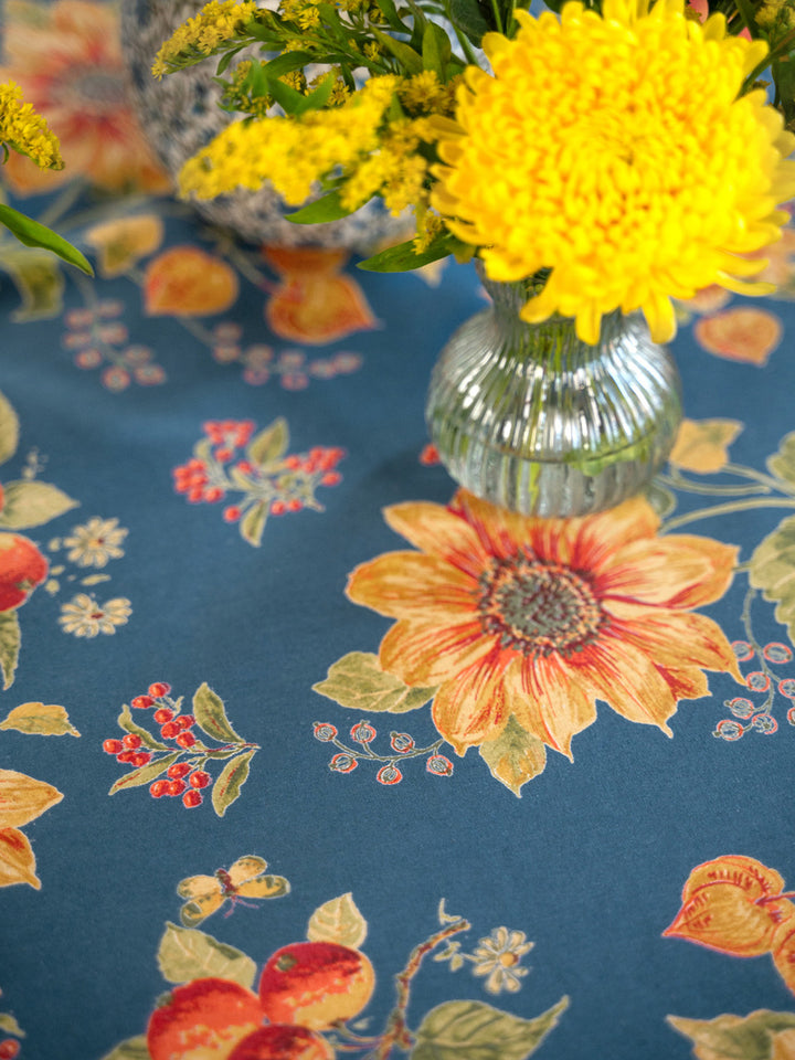 April Cornell Prairie Tablecloth - Teal