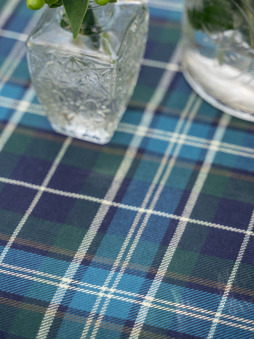 April Cornell Market Plaid Tablecloth Collection