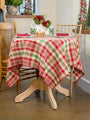 April Cornell Yuletide Plaid Tablecloth   -  Multi