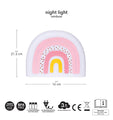 Little Lovely Night Light  -   Rainbow