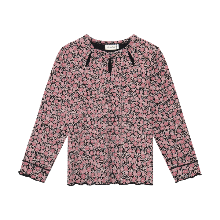 Minymo Girls Long Sleeve Tee    124544-1061