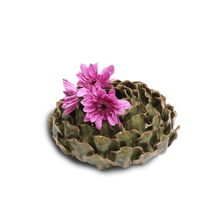 Chive Utopia Ceramic Floral Vase UTGRLG  Large Green